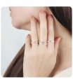 Small Knot Silver Ring NSR-829